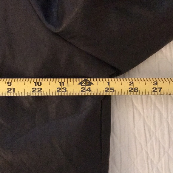 Lane Crawford Black Faux Leather Coat  Siz… - Picture 12 of 14